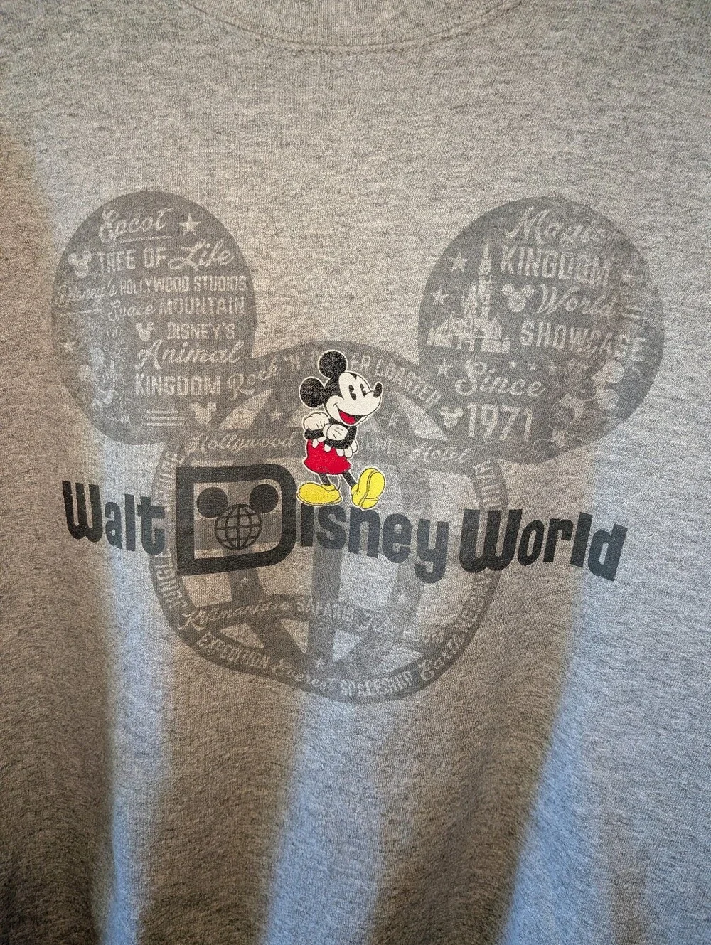 Disney gray crewneck